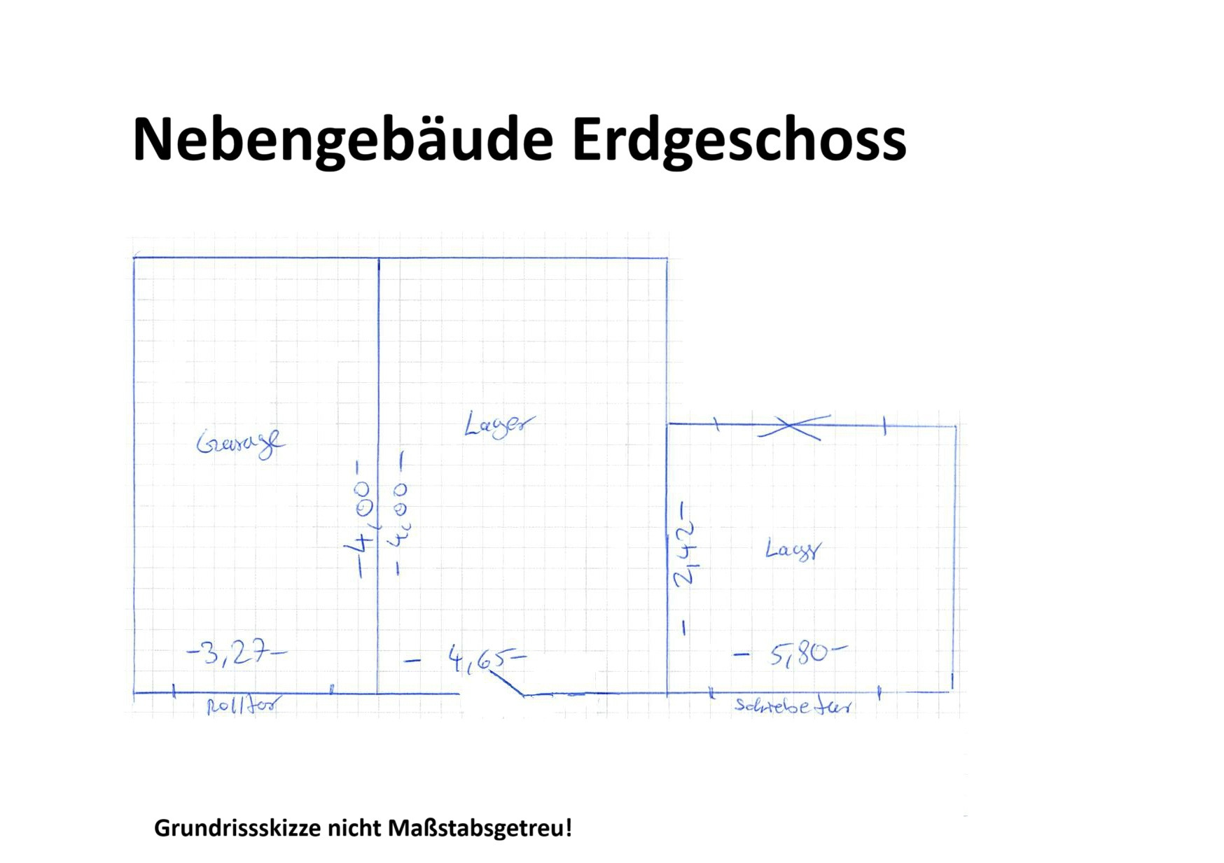 Nebengebäude EG