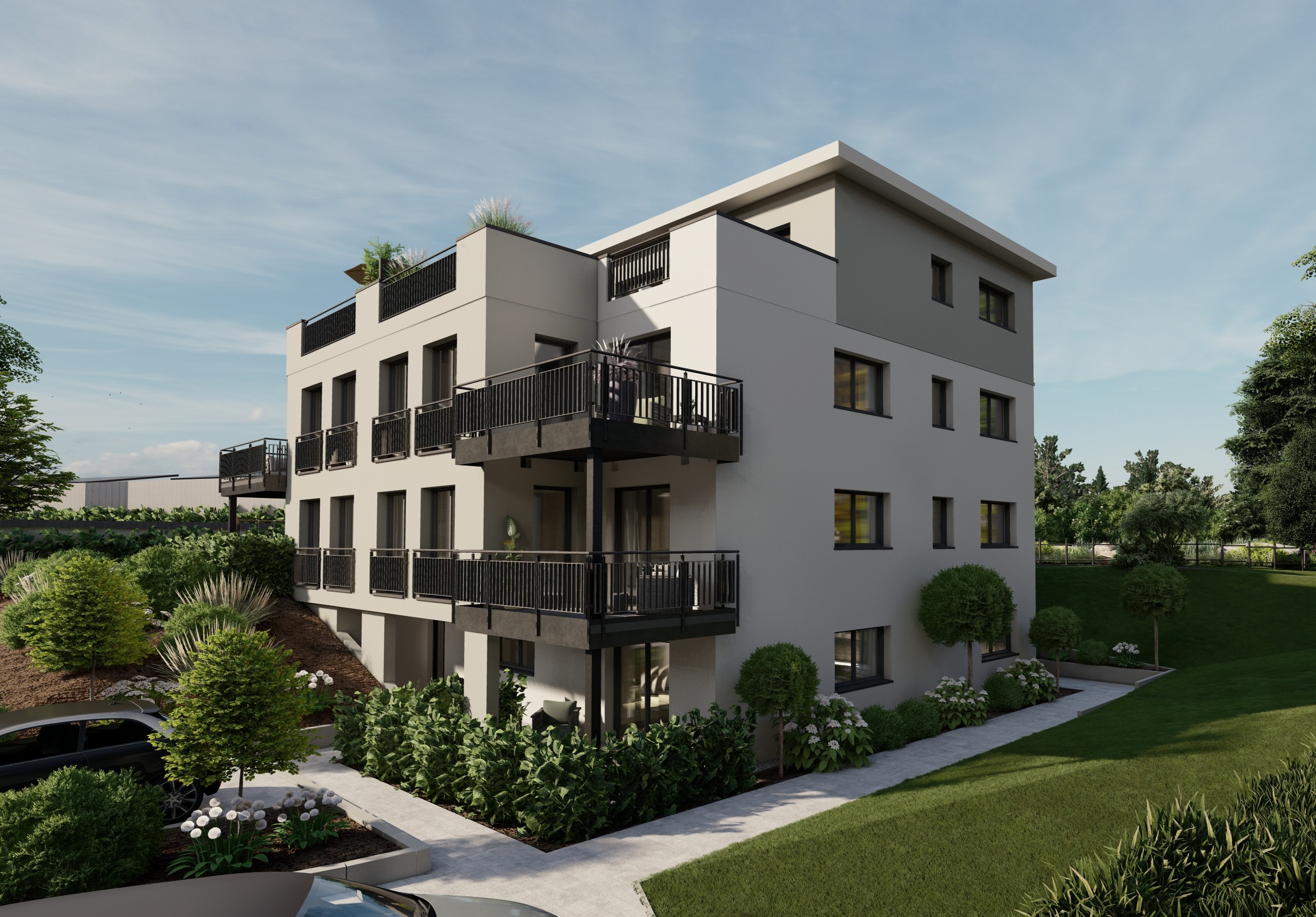 Hausansicht (Planungsbild)