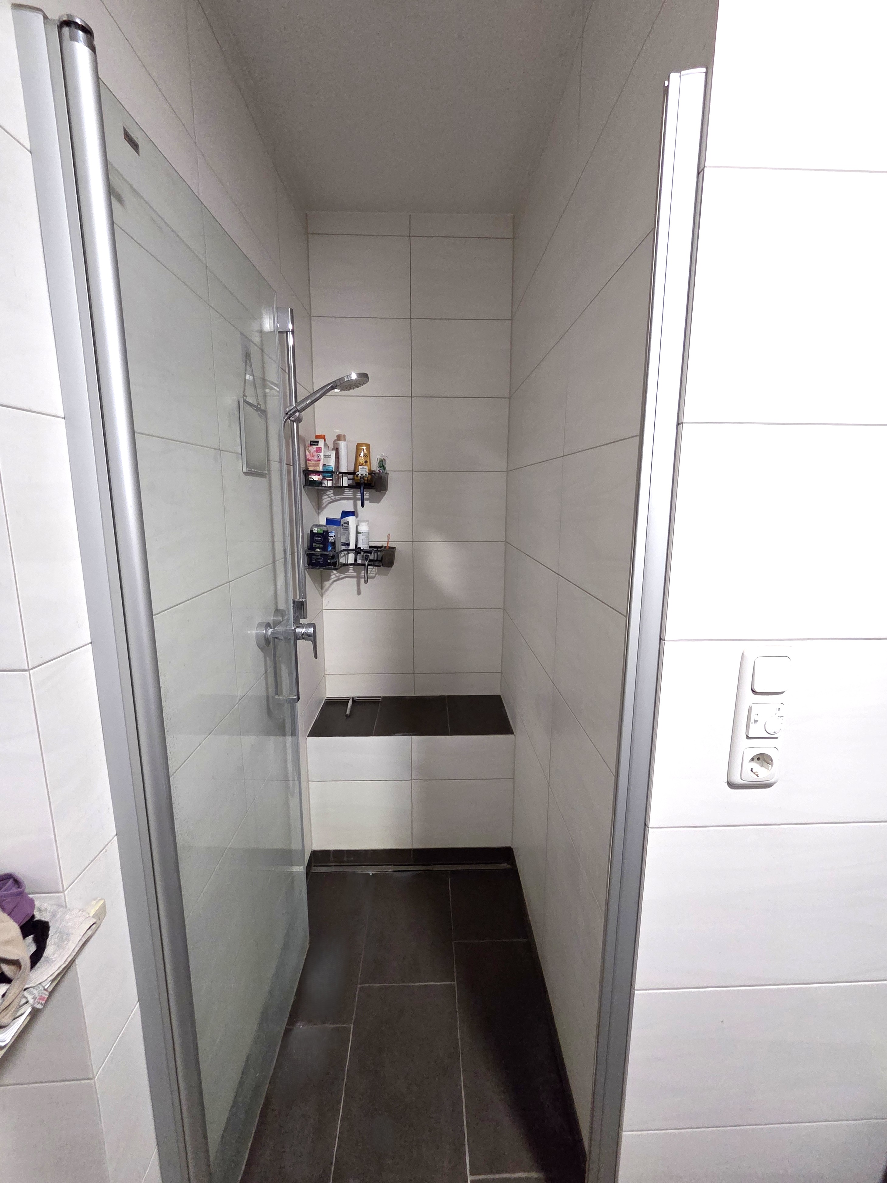 Dusche im Bad EG