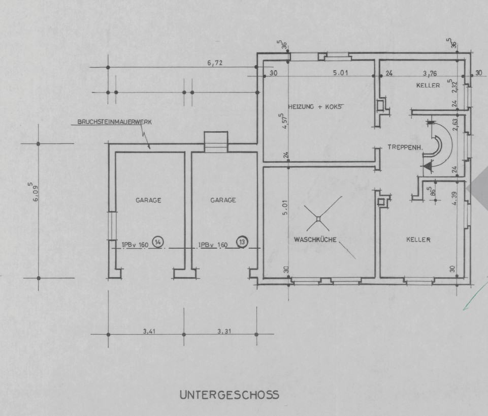 Grundriss Untergeschoss