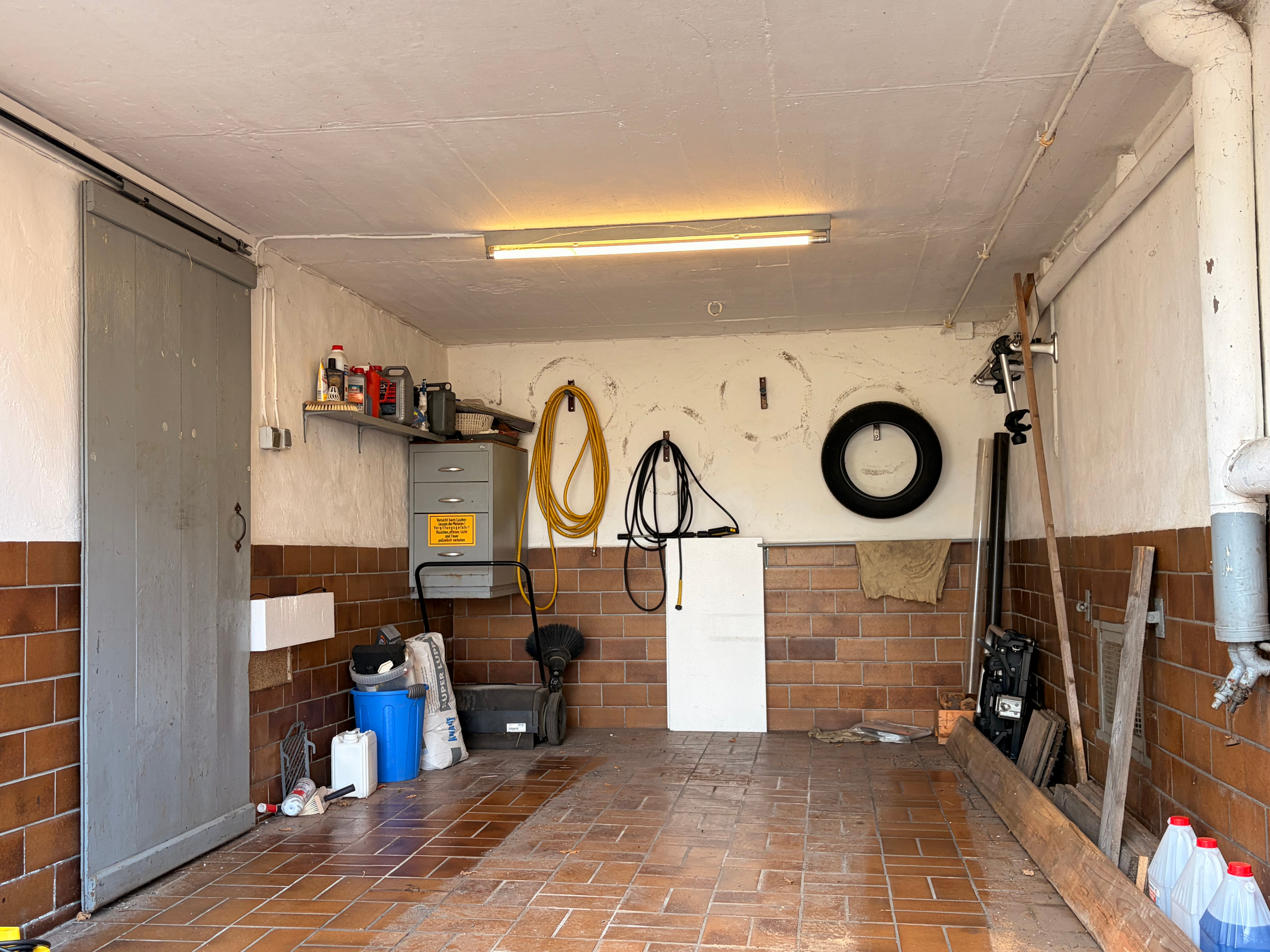 angebaute Garage