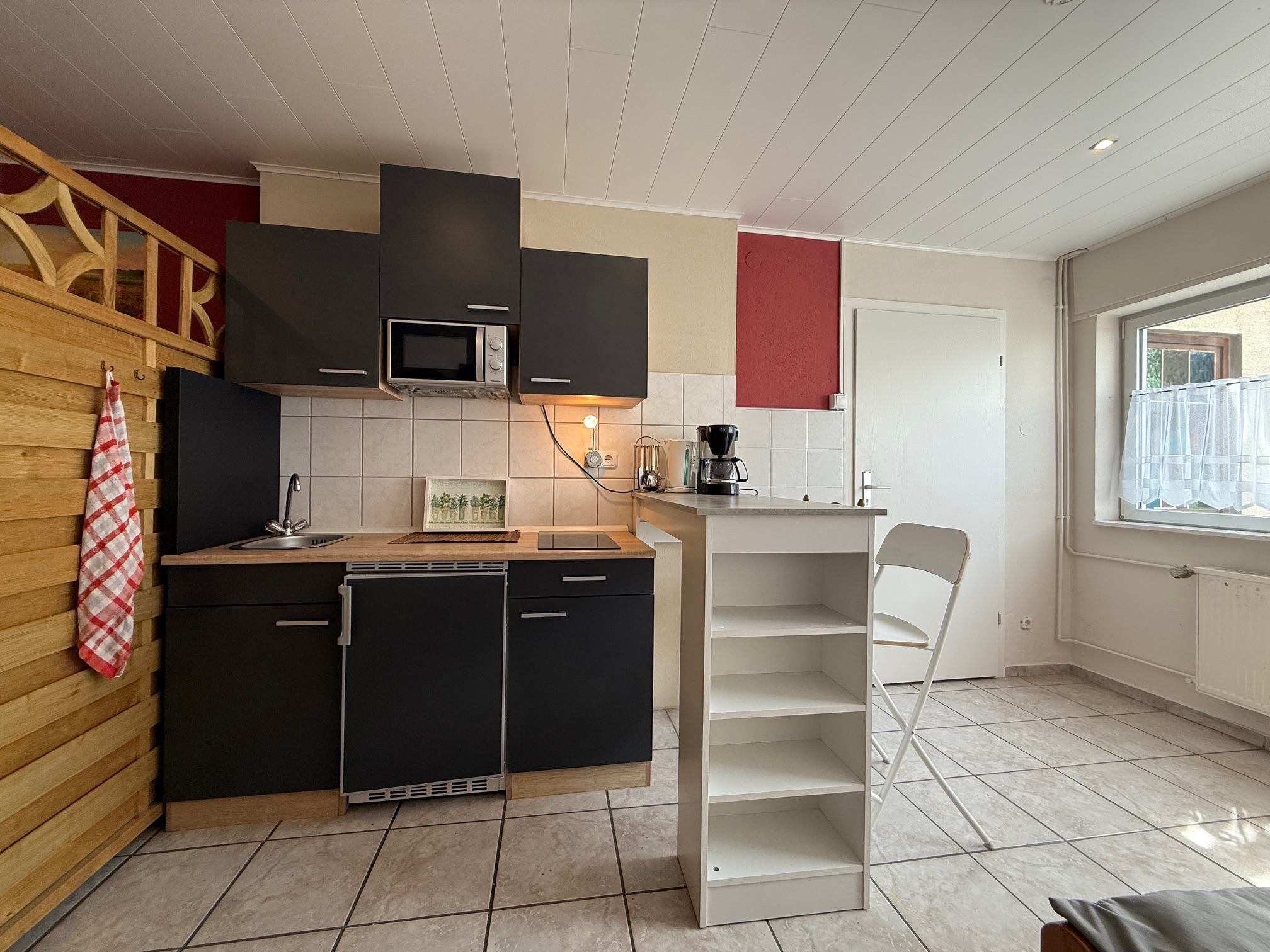 Küche im EG Appartment