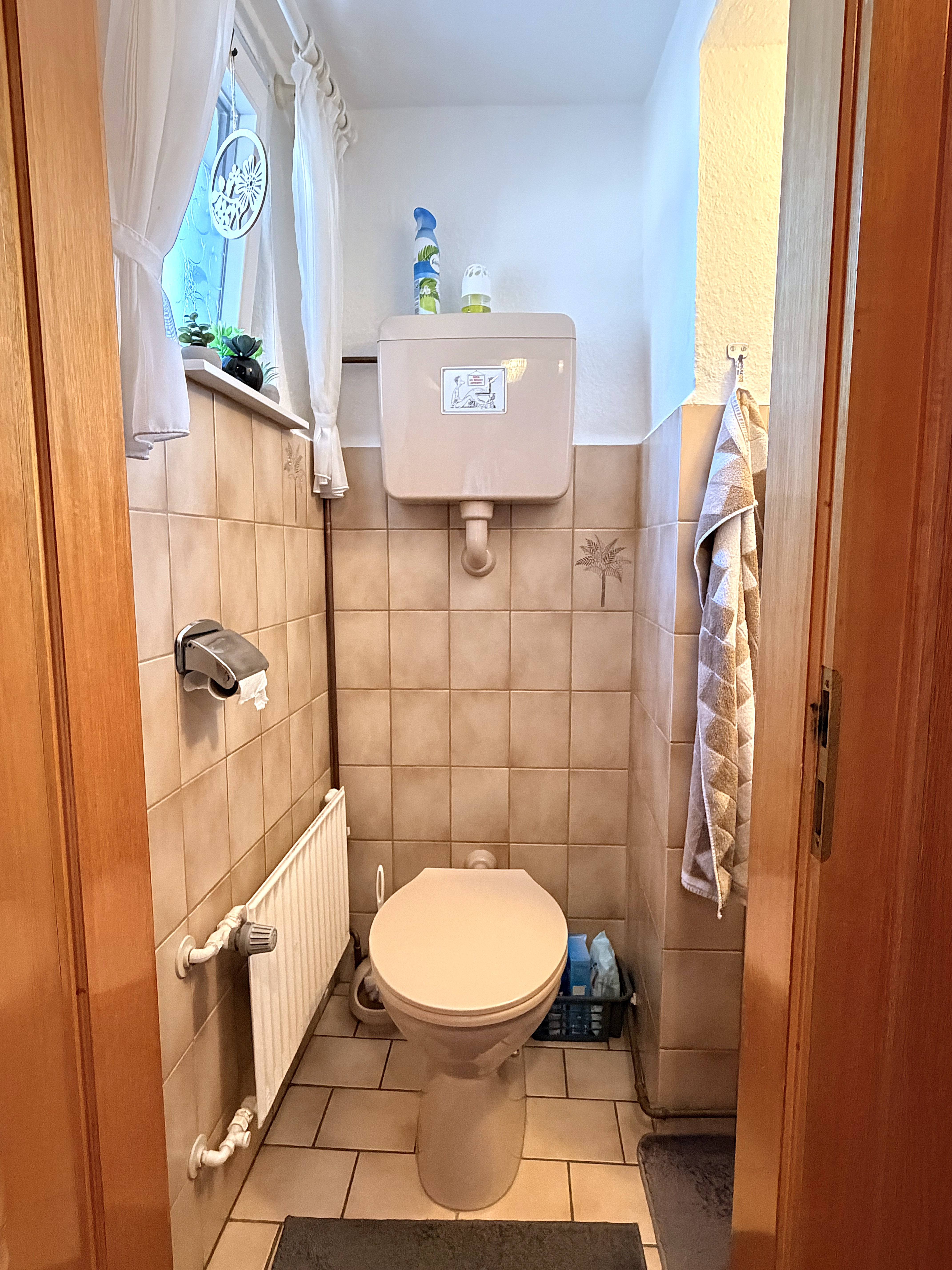 Gäste-WC im Erdgeschoss