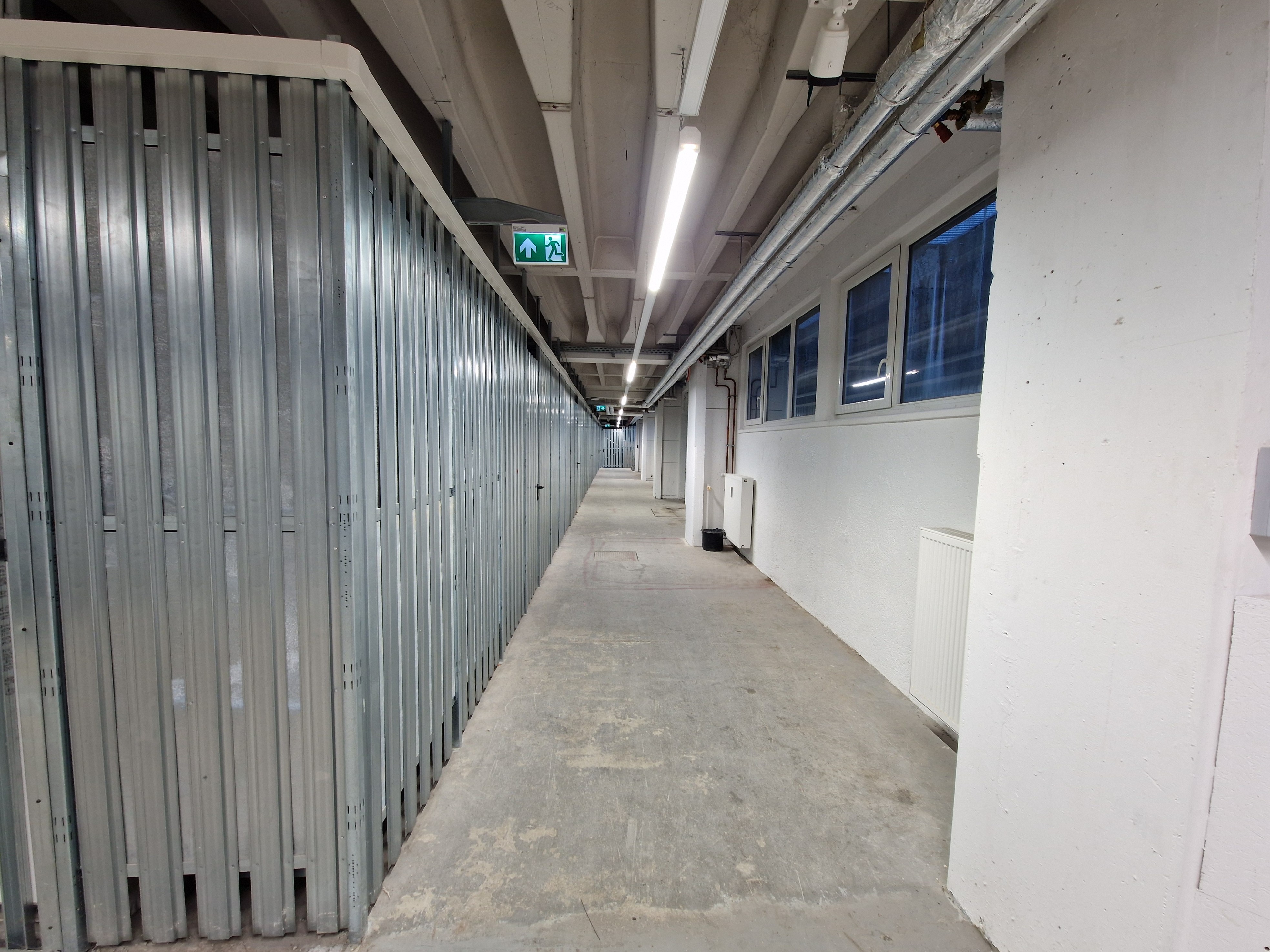 Zugang zu den Lagerflächen