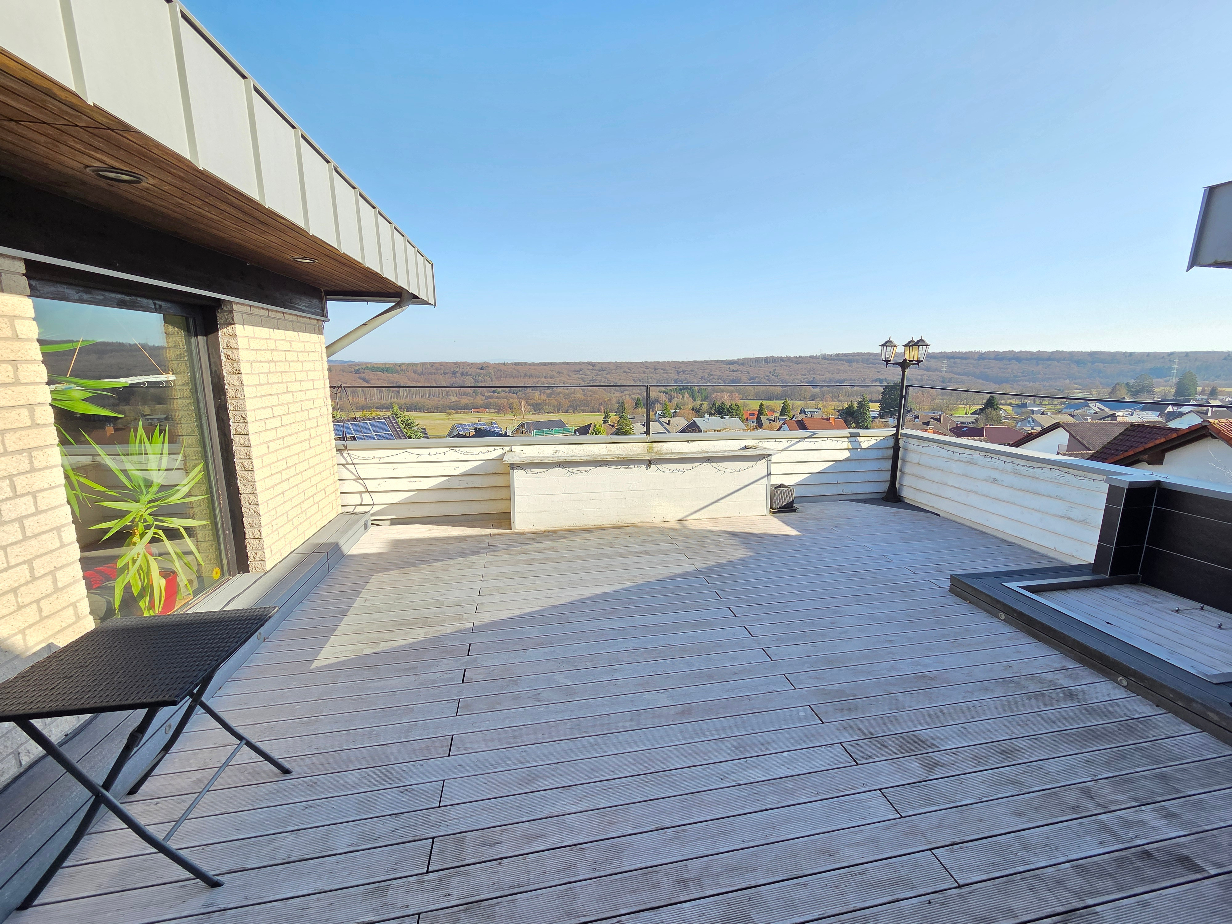 Terrasse mit Weitsicht