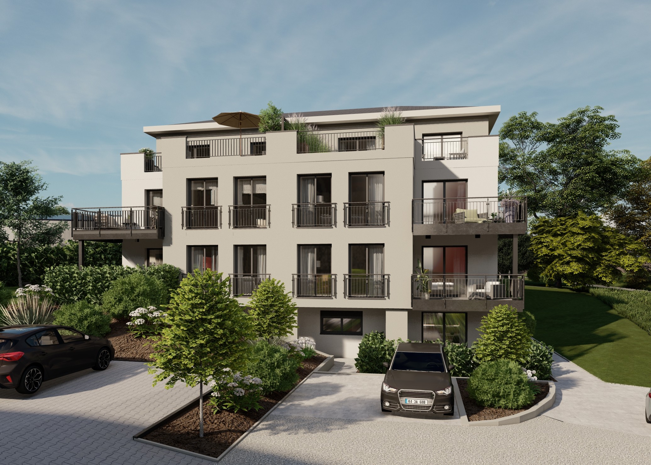 Hausansicht (Planungsbild)