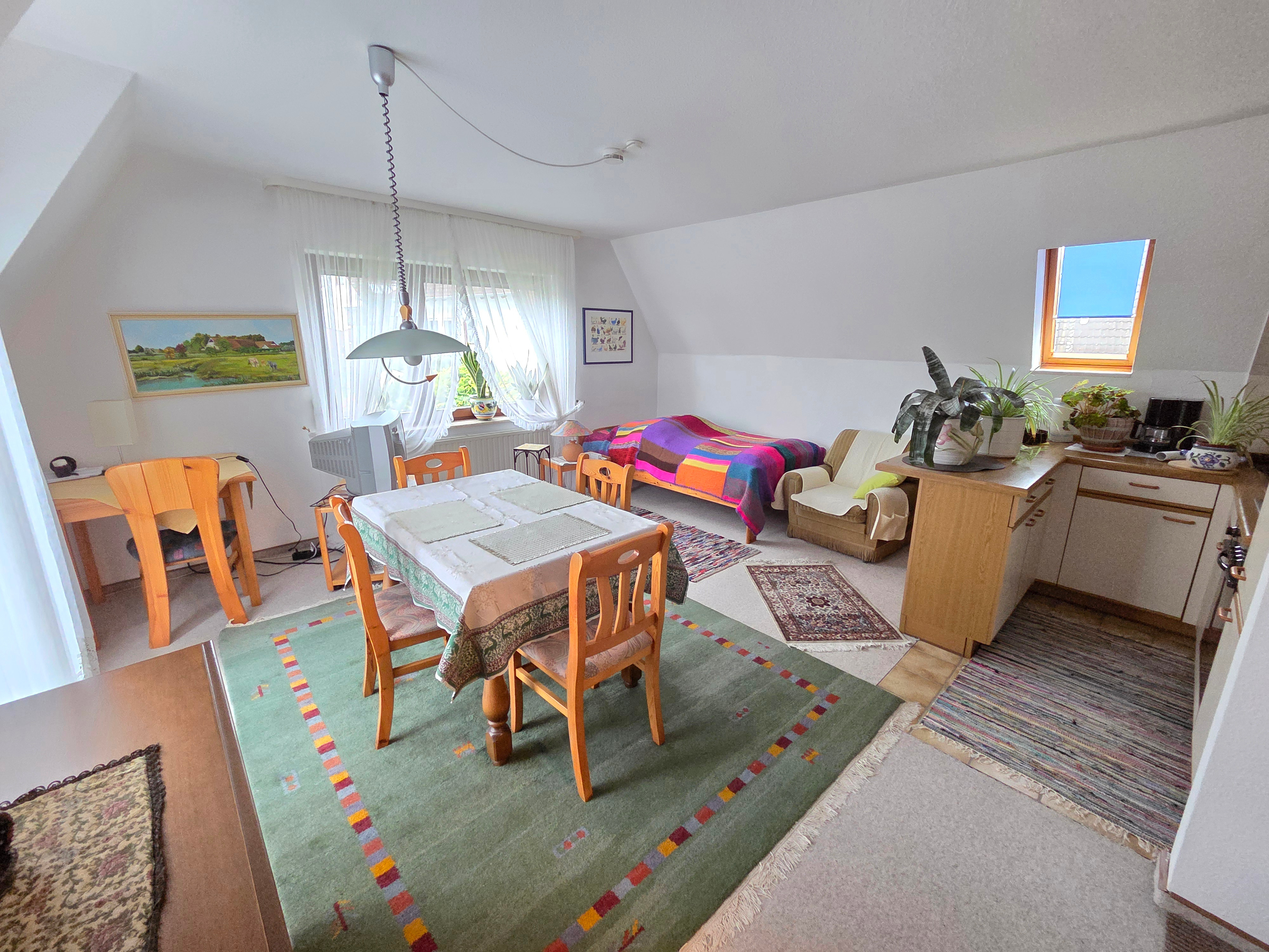 Wohnbereich mit offener Küche