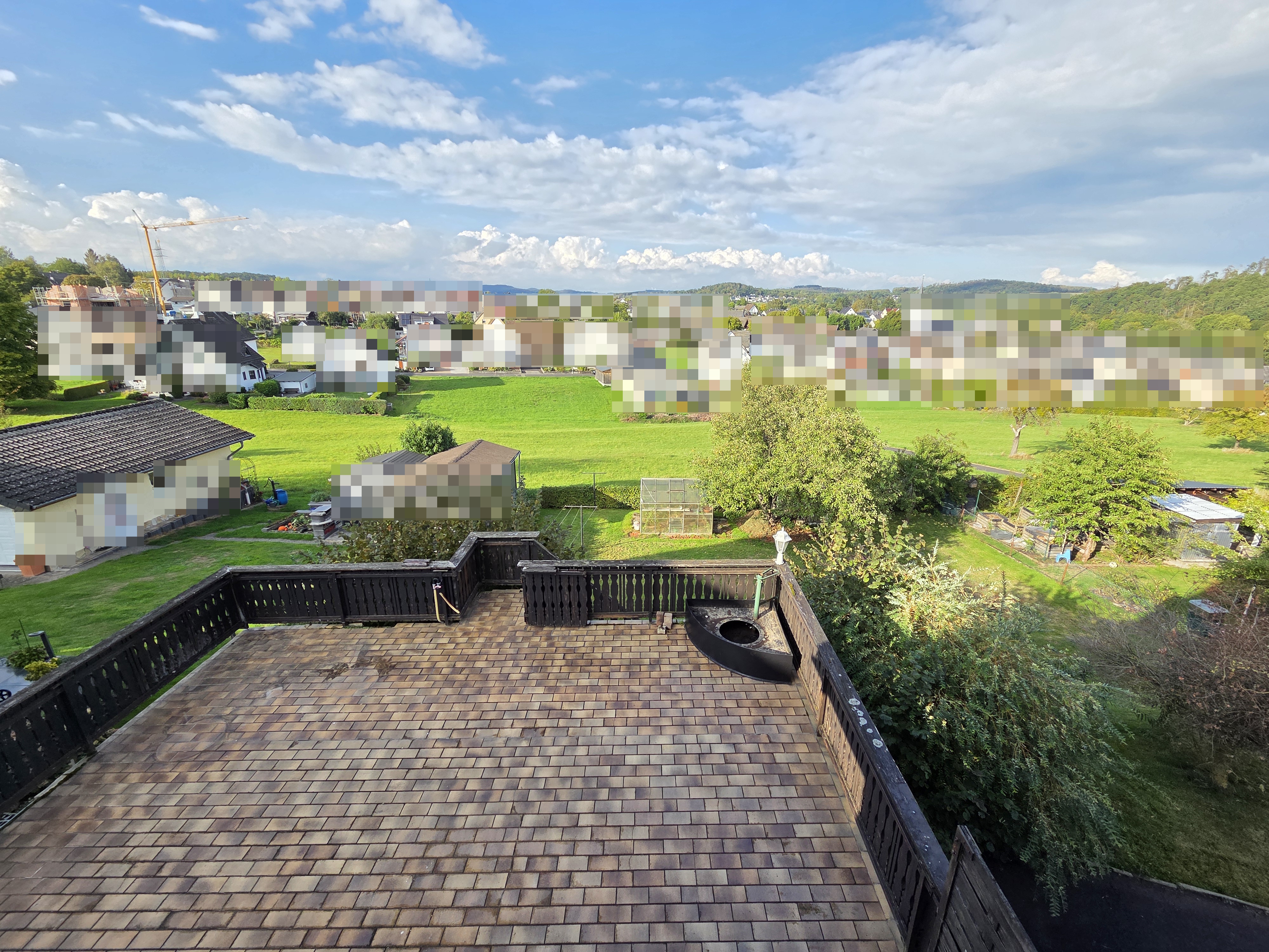 Aussicht DG mit Terrasse