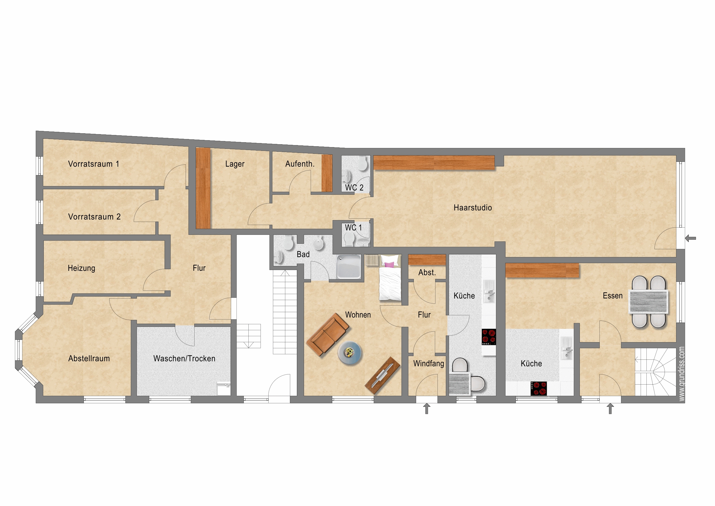 Grundriss Erdgeschoss