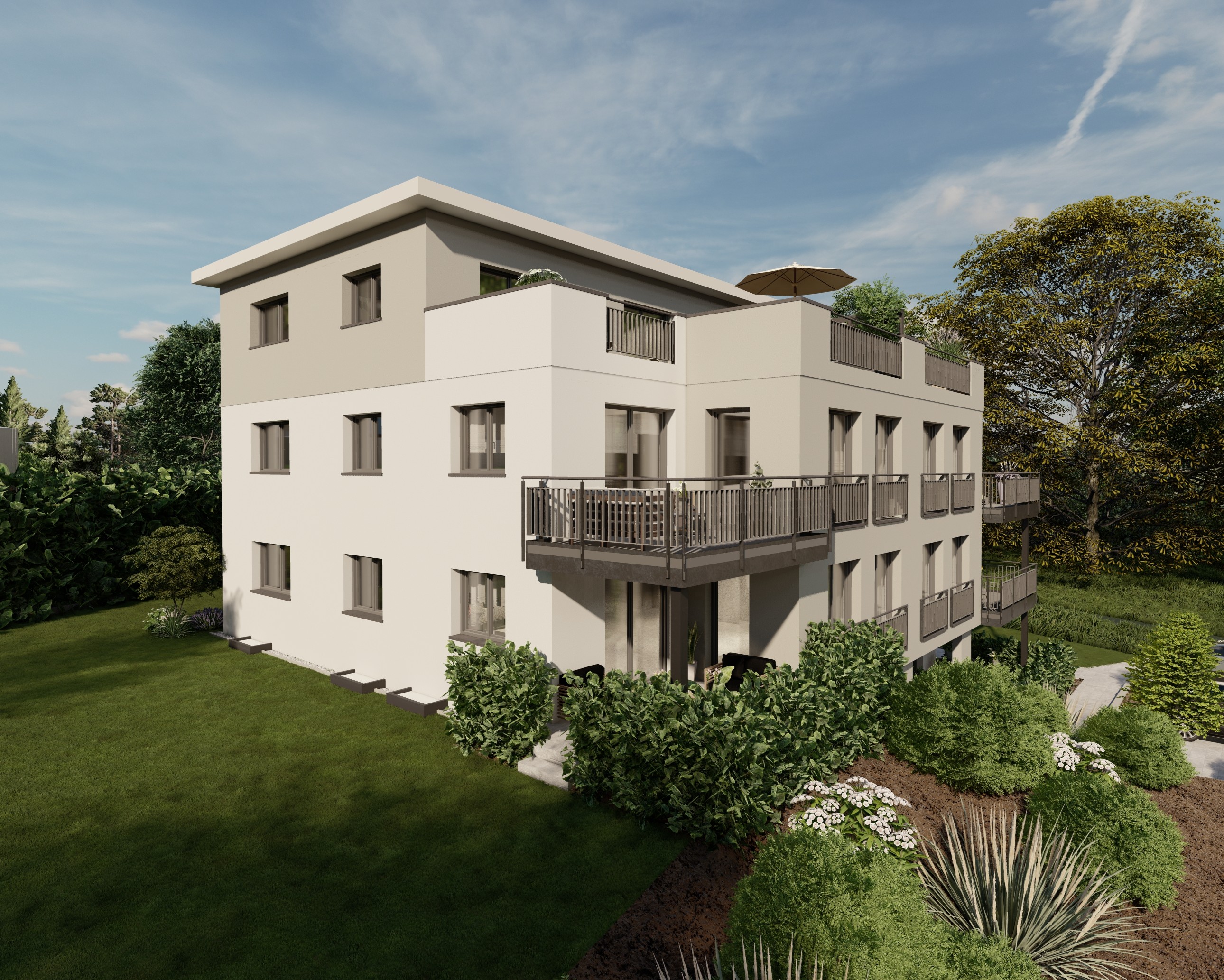 Hausansicht (Planungsbild)