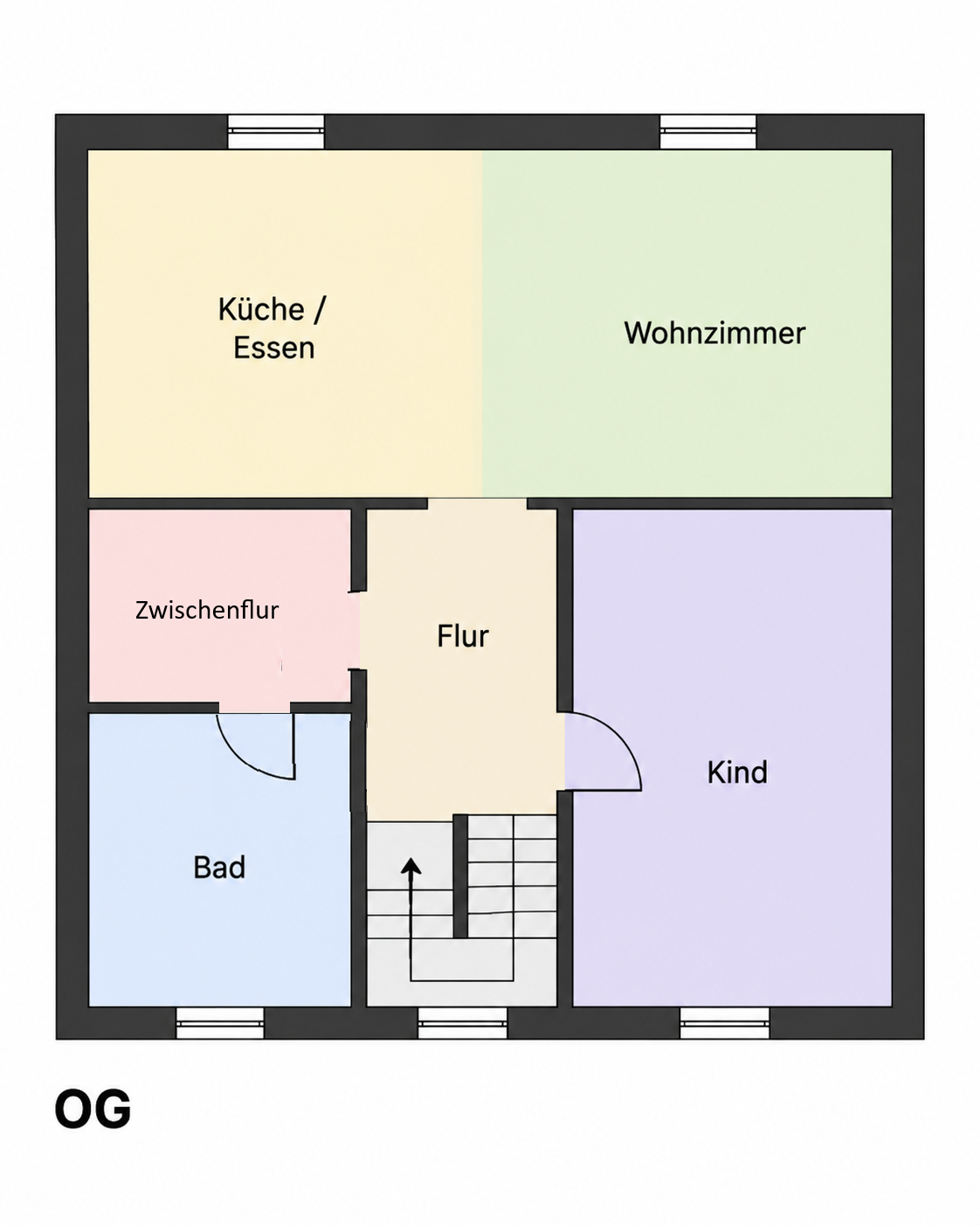 Grundrissskizze OG