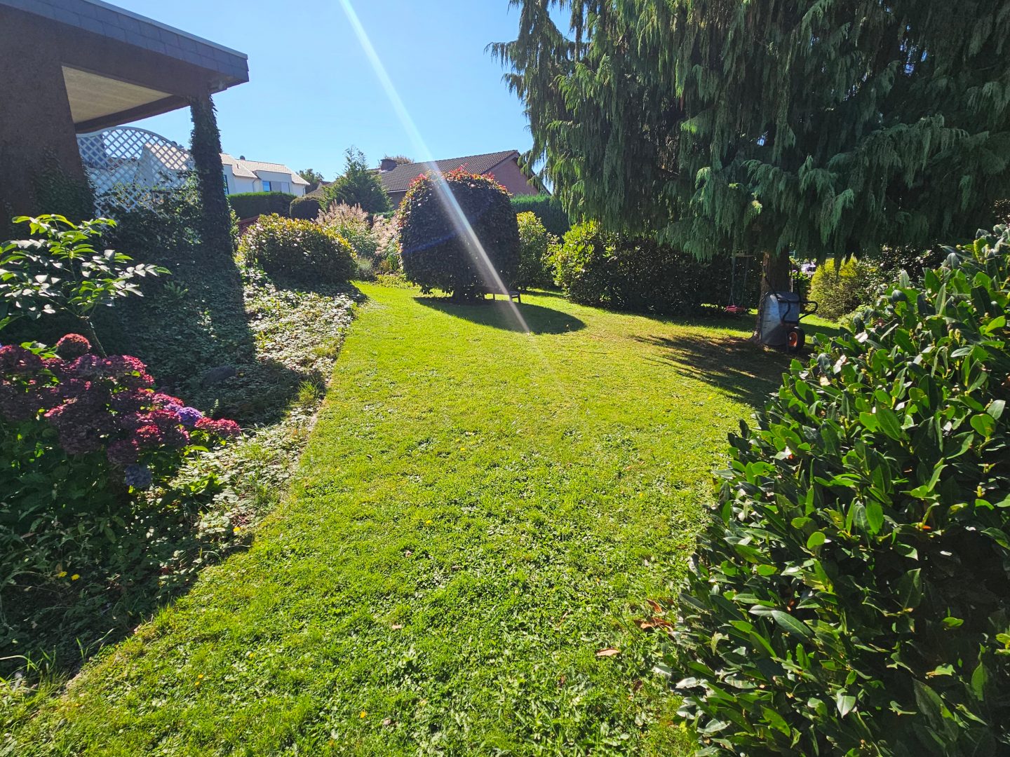 großer Garten