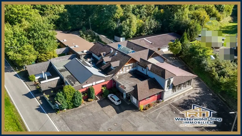 Von RTI: „Charmantes Hotel mit vielseitigen Nutzungsmöglichkeiten in Raubach“