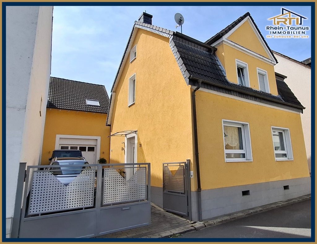 Von RTI: „Wohnhaus mit Nebengebäude, Wohnausbaureserven und gewerbliche Nutzung möglich“